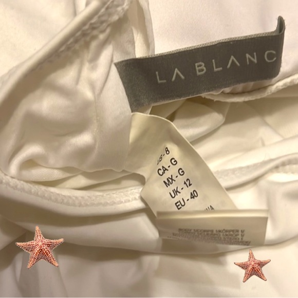 La Blanca Swimwear mesh halter one piece! - Picture 12 of 14